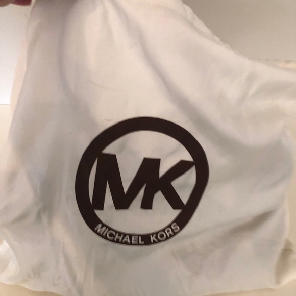 RARE -Michael Kors Bedford Ostrich bowling satchel - Picture 8 of 8